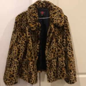 Leopard Faux Fur jacket from Nordstrom
